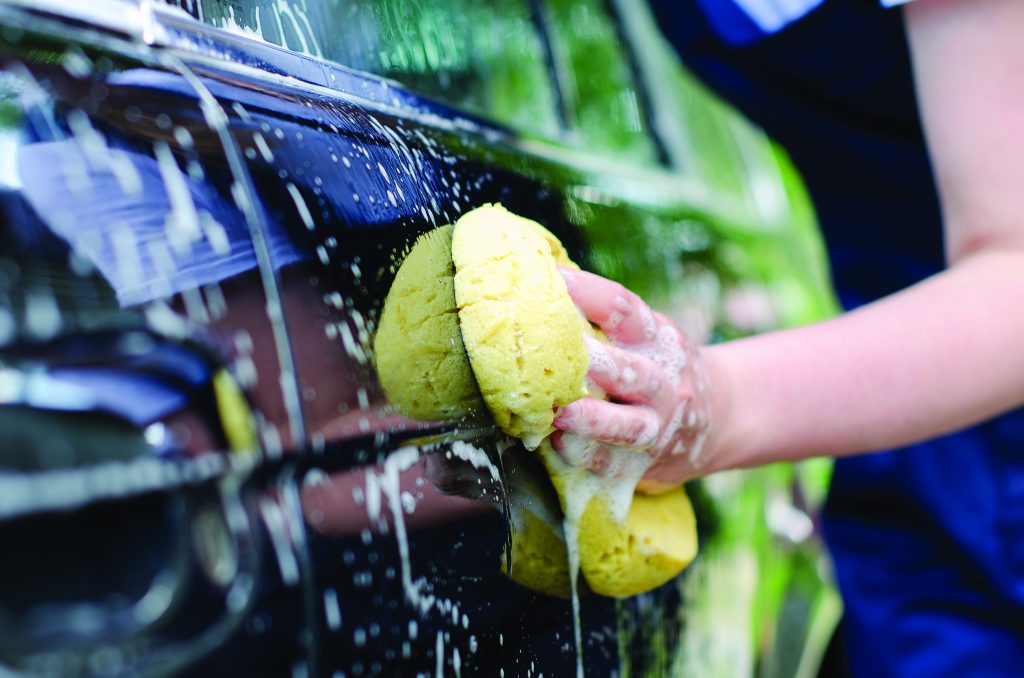 Makes washing your car a pleasure!